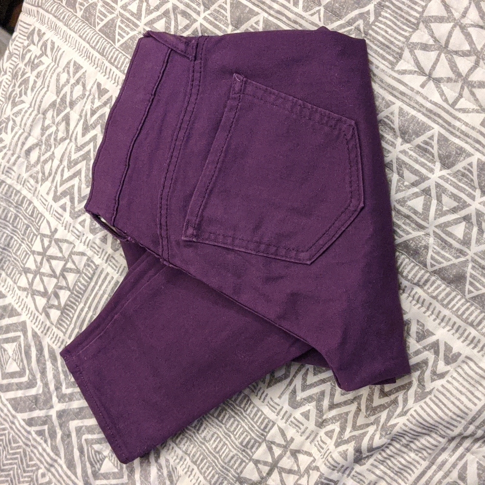 Old Navy Purple Skinny Jeans Size 2